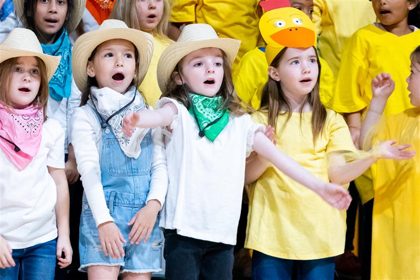 Students perform in musicals